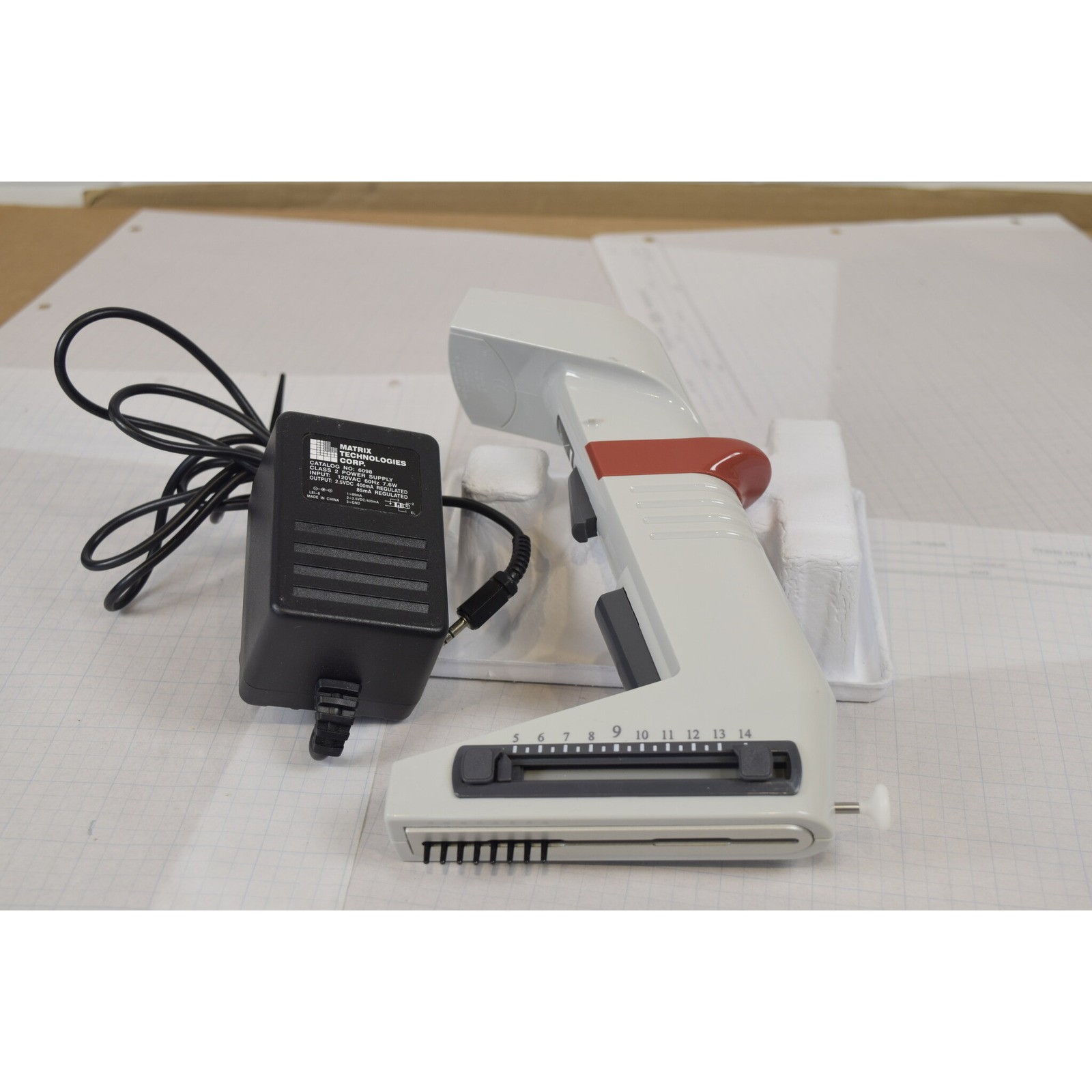 Matrix 8-Channel 0.5-12.5uL Adjustable Spacing Electronic Pipette + Charger