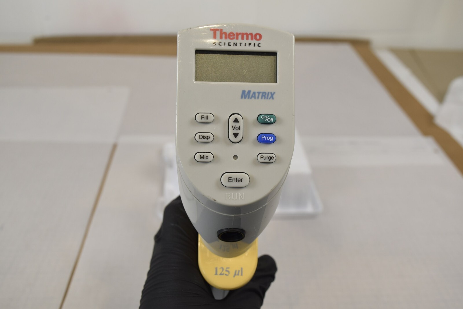 Thermo Matrix 16-Channel 125uL Electronic Pipette - Slight Grind, For Parts