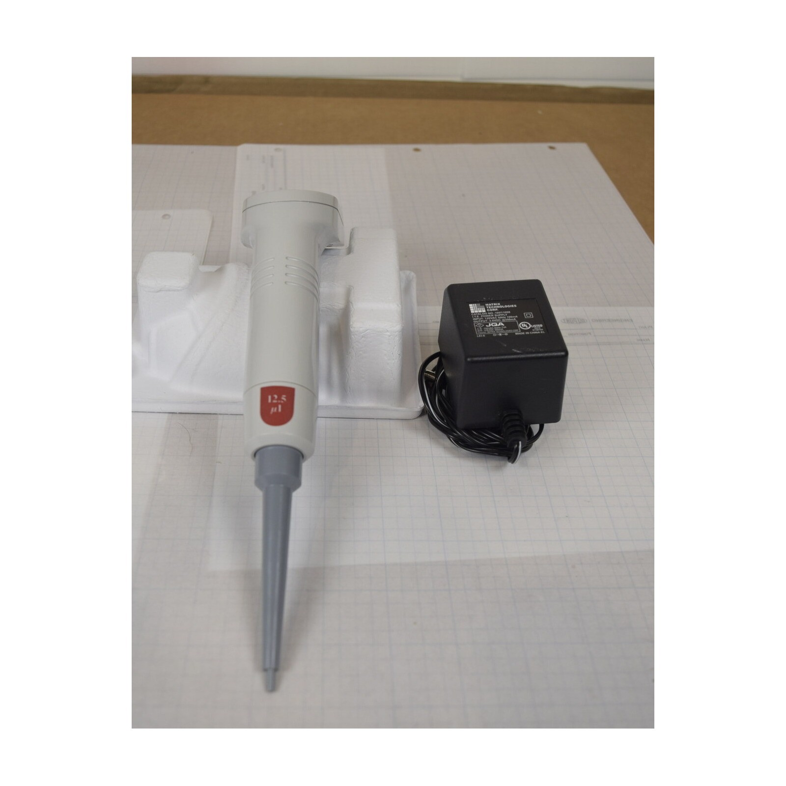 Thermo Scientific Matrix 12.5uL Single Channel Electronic Pipette + Charger