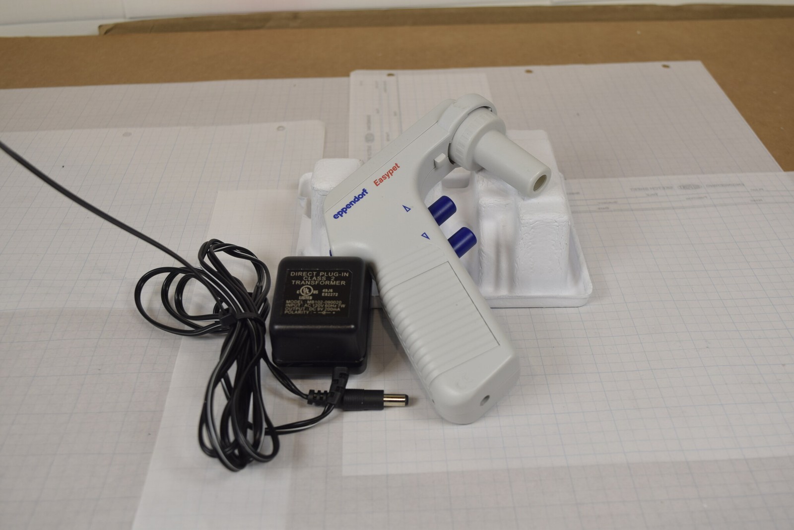 Eppendorf Easypet Pipette Controller + 9V Charger - Works on Charger Only