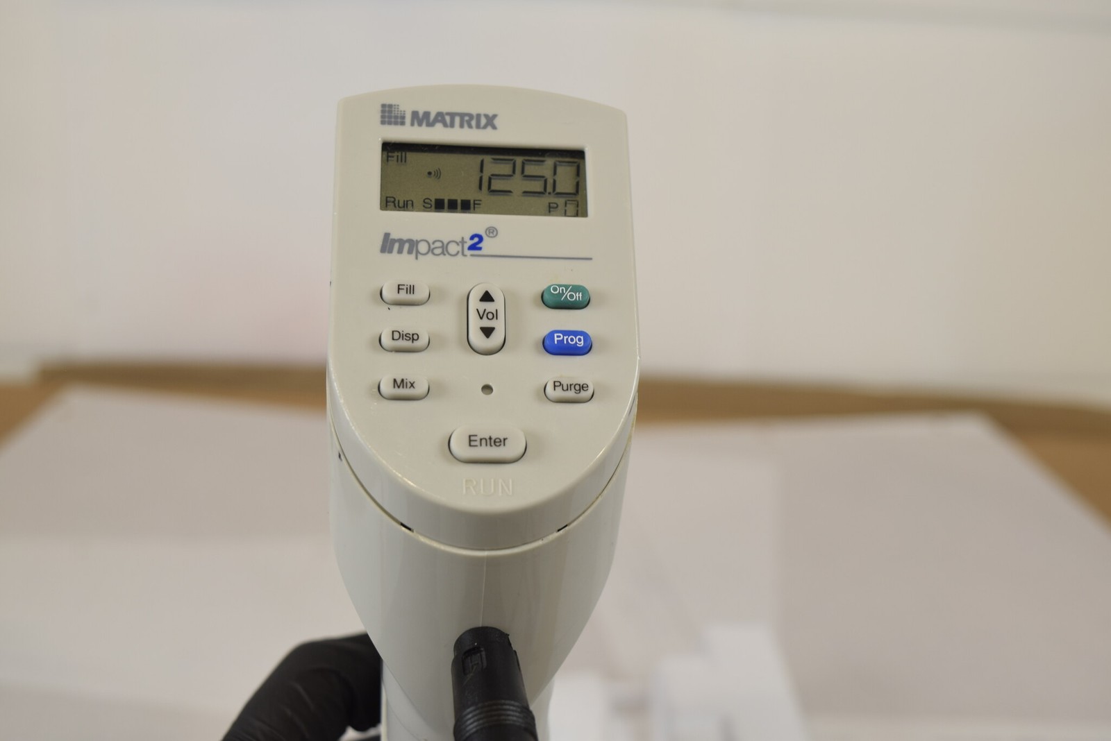 Matrix Impact2 12-Channel 125uL Electronic Pipette - Slight Grind, For Parts