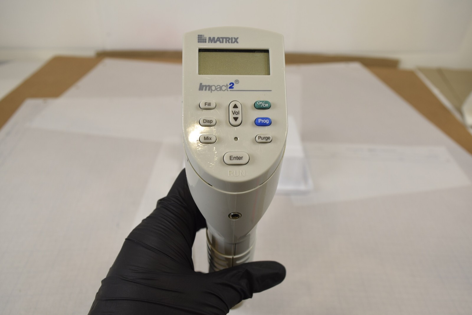 Matrix Impact2 12-Channel 125uL Electronic Pipette - Slight Grind, For Parts