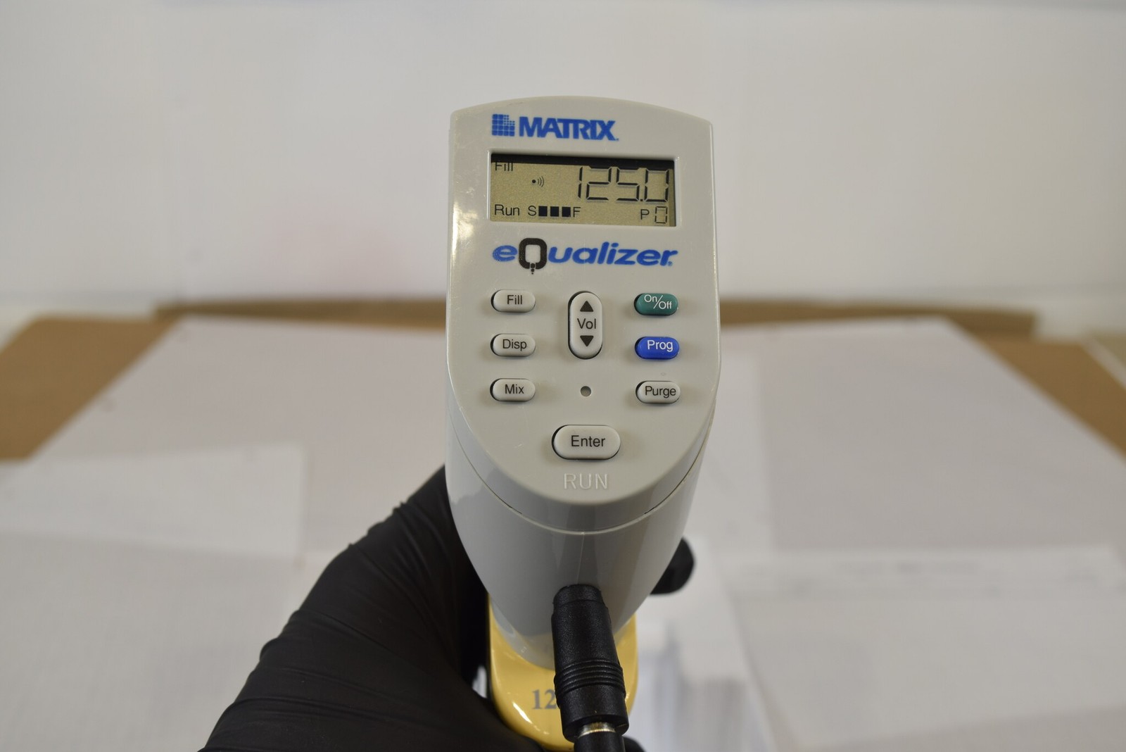 Matrix eQualizer 12-Ch 125uL Adjustable Spacing Pipette + Charger - For Parts
