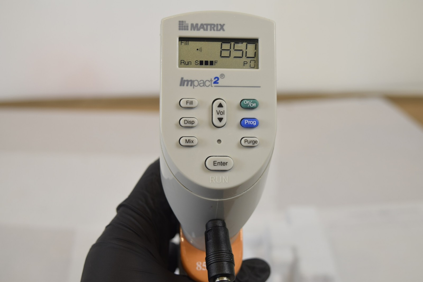 Matrix Impact2 12-Channel 850uL Electronic Pipette + Charger - Bench Tested