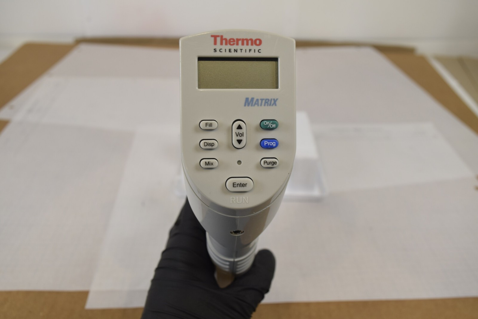 Thermo Matrix 12-Channel 850uL Electronic Pipette - Slight Grind, For Parts
