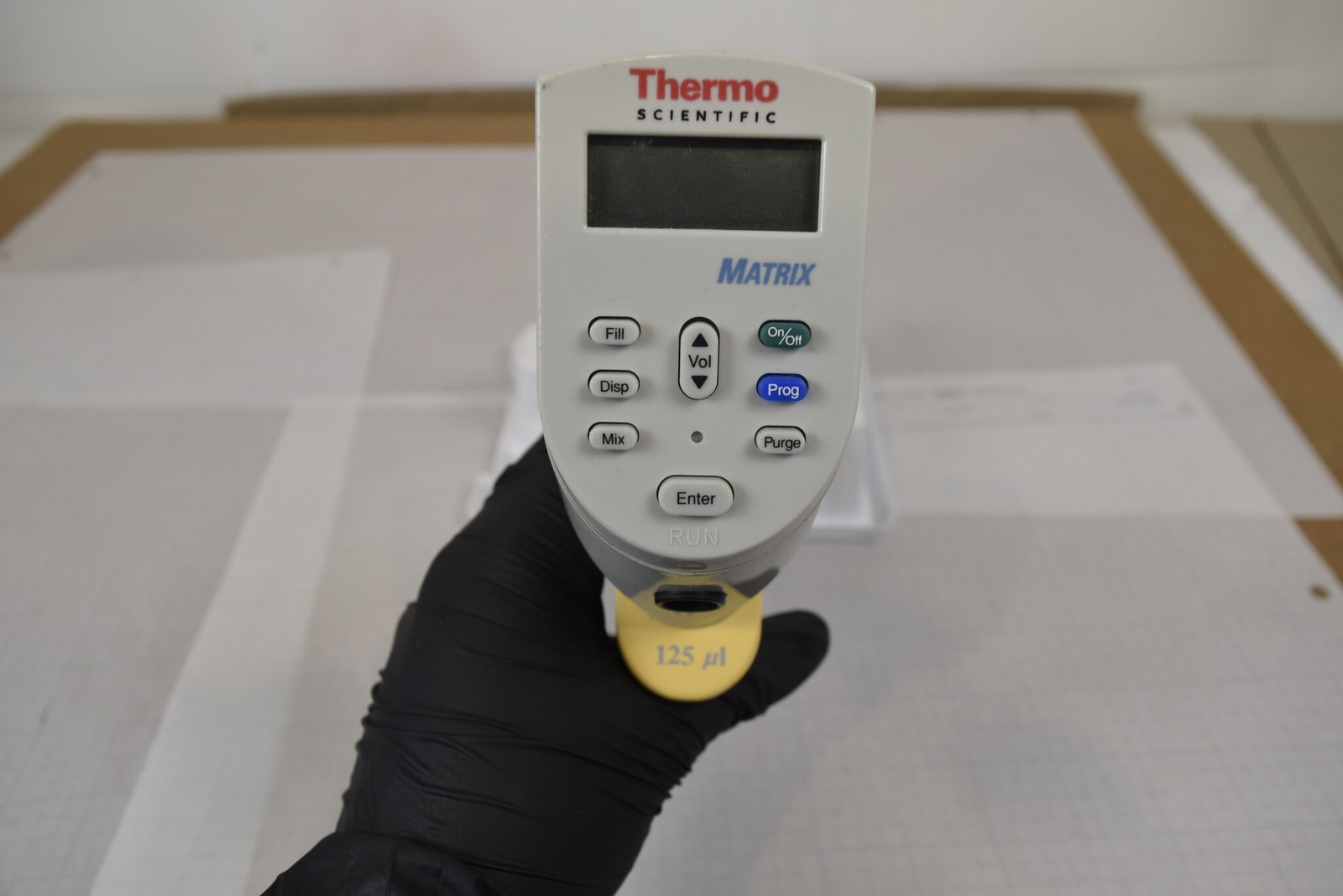 Thermo Scientific Matrix 16-Channel 125uL Electronic Pipette - Tested No Charger