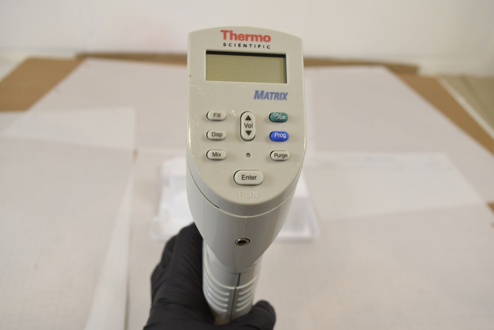 Thermo Matrix 12-Ch 125uL Adjustable Spacing Pipette - Dispense Grind, For Parts
