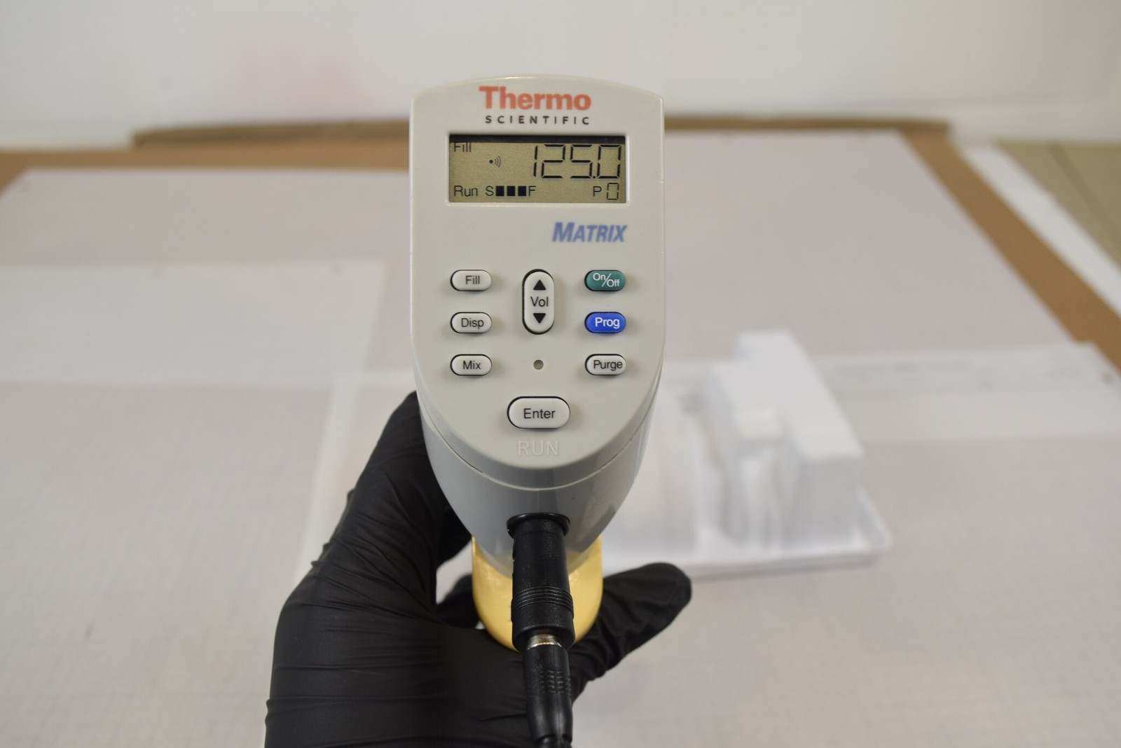 Thermo Matrix 16-Channel 125uL Electronic Pipette - Dispense Grind, For Parts