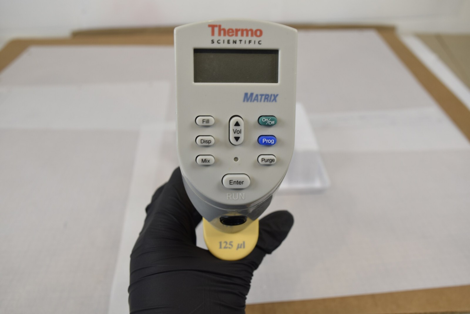 Thermo Matrix 16-Channel 125uL Electronic Pipette - Dispense Grind, For Parts
