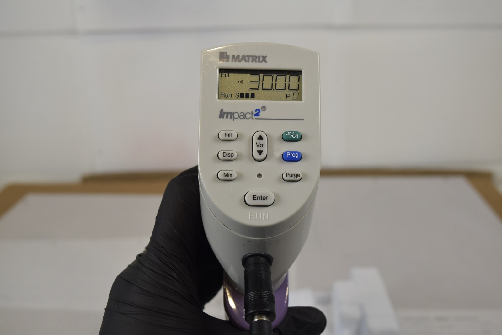 Matrix Impact2 16-Channel 1-30uL Electronic Pipette + Charger - Bench Tested