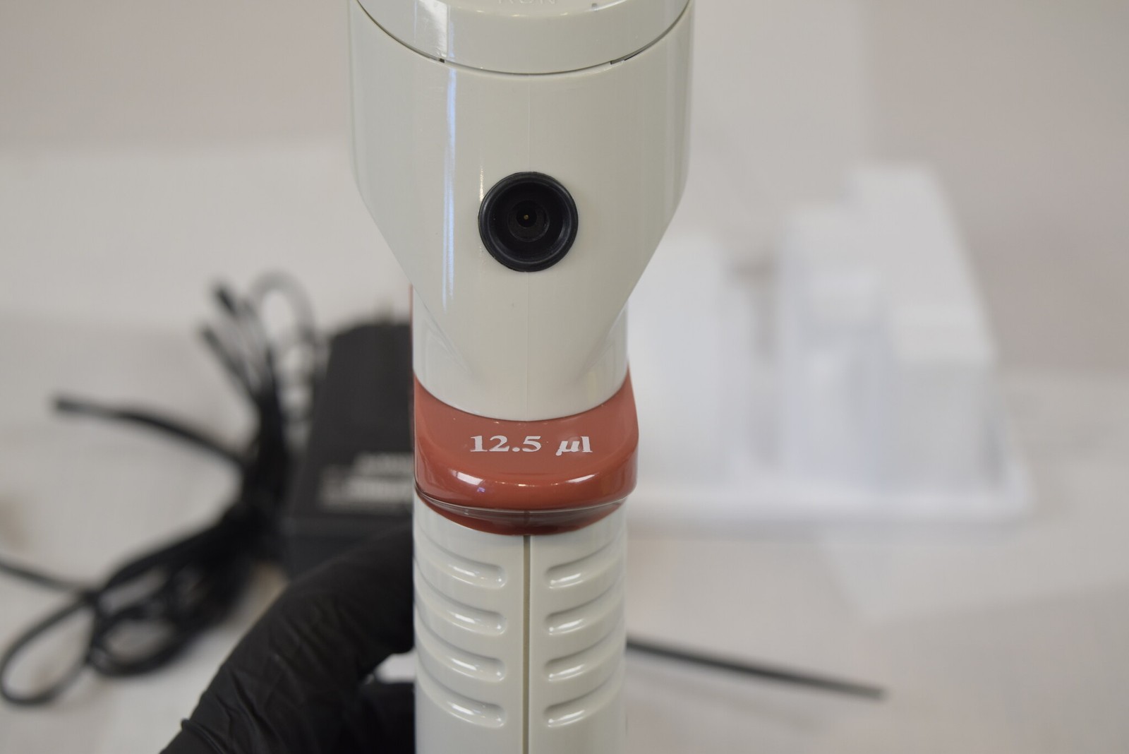 Matrix Impact2 12-Ch 0.5-12.5uL Adjustable Spacing Electronic Pipette + Charger