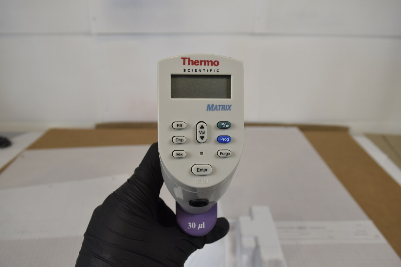 Thermo Matrix 16-Channel 30uL Electronic Pipette - Motor Grind, For Parts/Repair