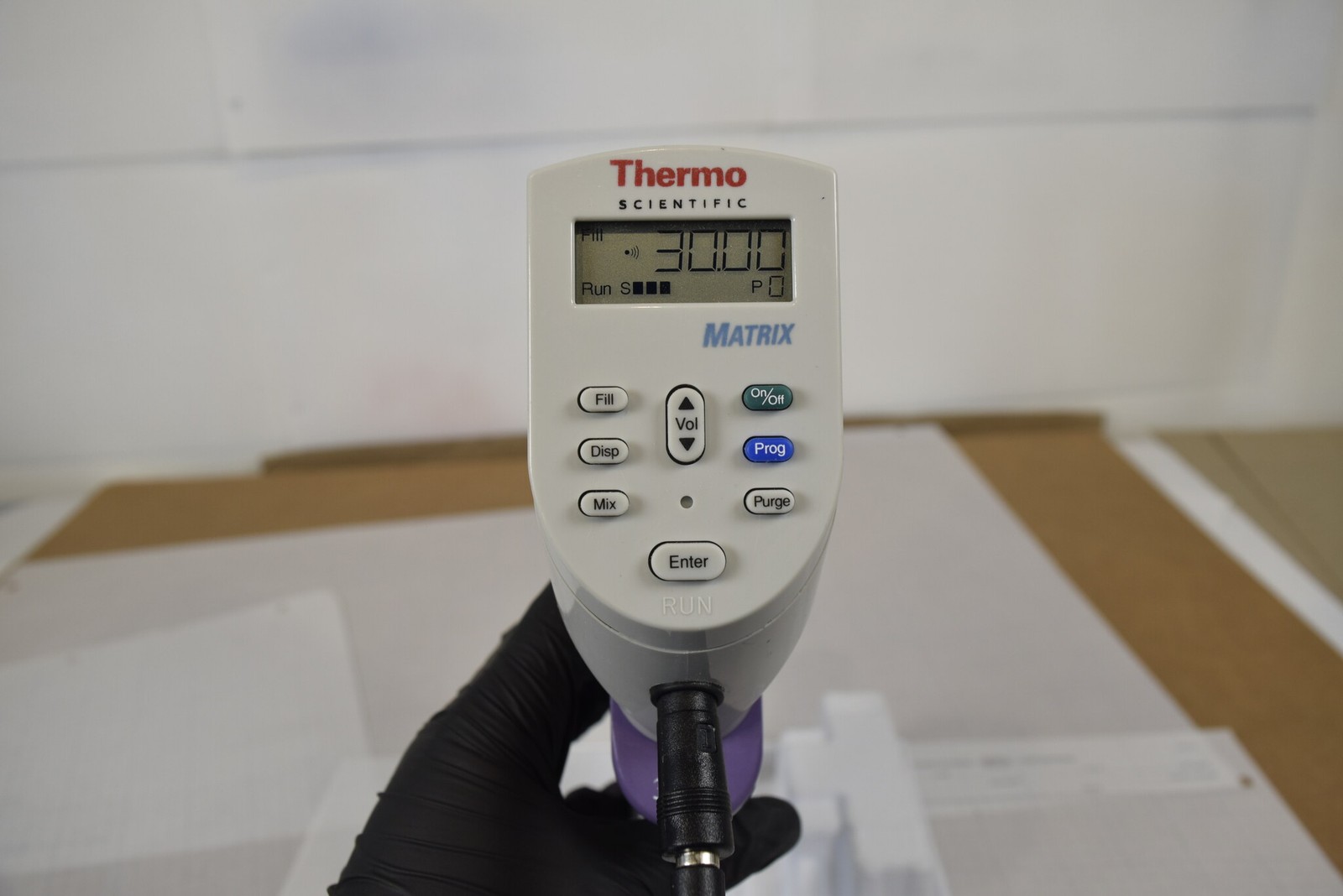 Thermo Matrix 16-Channel 30uL Electronic Pipette - Motor Grind, For Parts/Repair