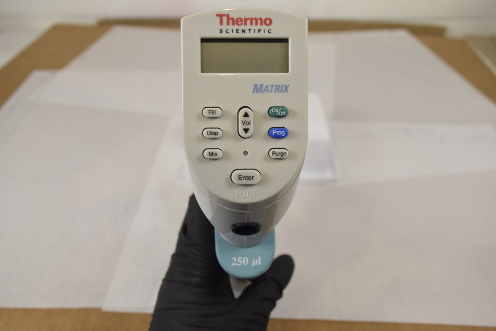 Thermo Matrix 8-Channel 250uL Electronic Pipette - No Battery, For Parts