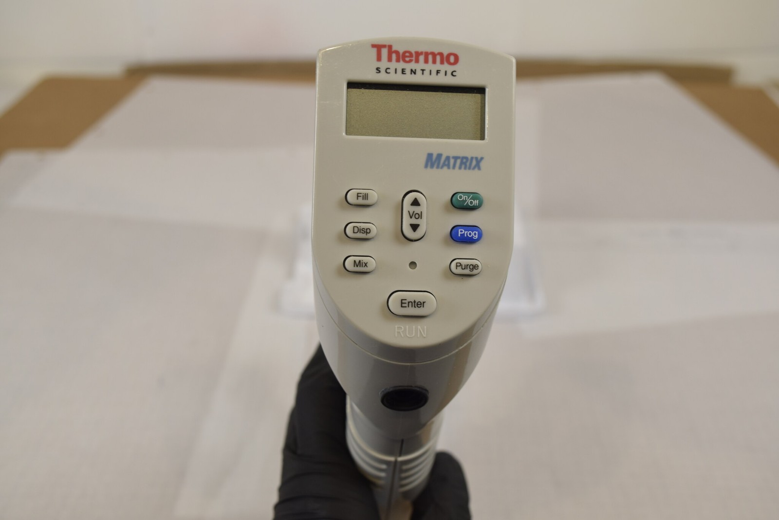 Thermo Matrix 8-Channel 125uL Adjustable Spacing Pipette - Tested, No Charger