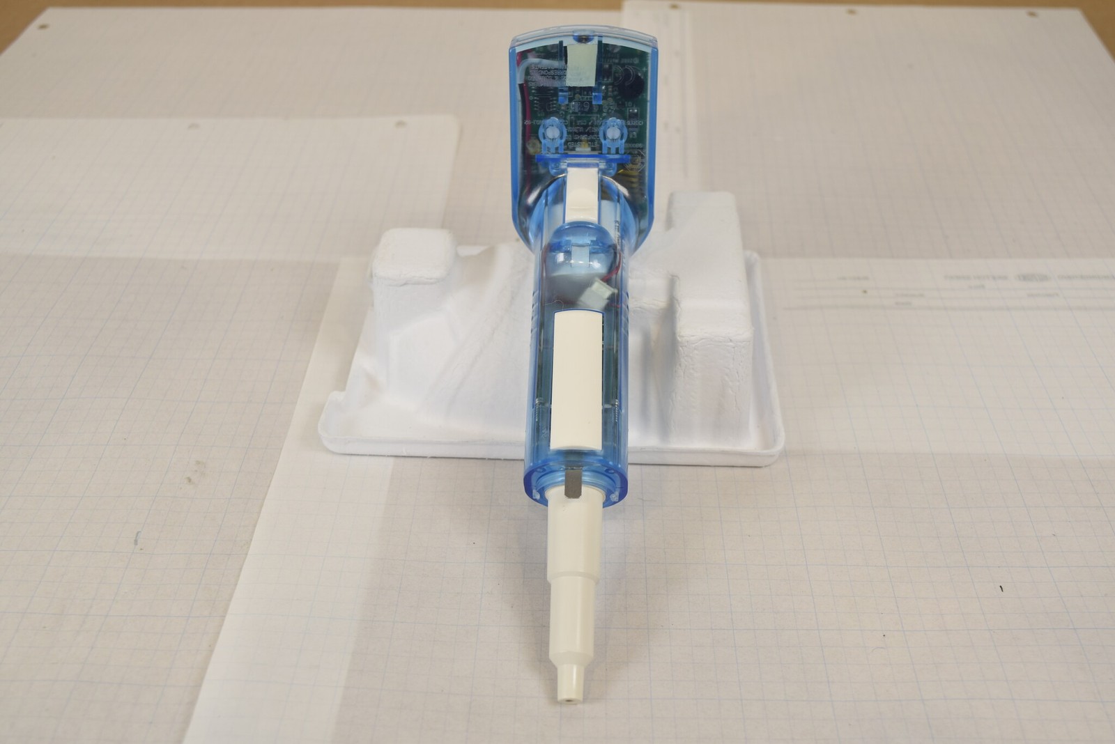 Matrix Impact2 Single-Channel Electronic Pipette Translucent Blue - Err 1 Parts