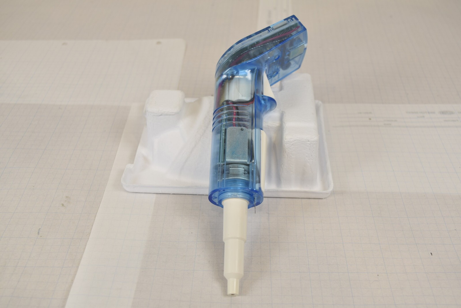 Matrix Impact2 Single-Channel Electronic Pipette Translucent Blue - Err 1 Parts