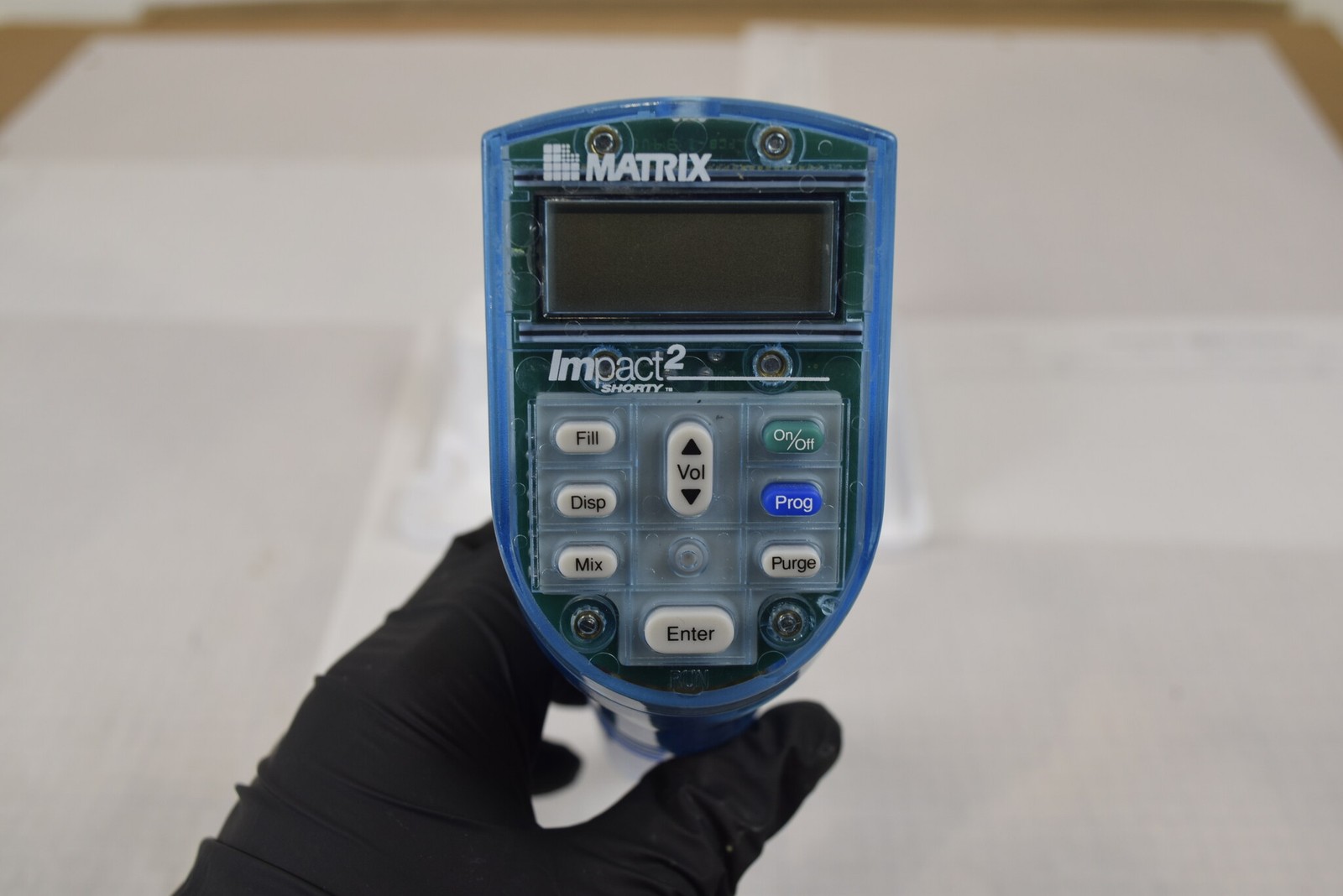 Matrix Impact2 Single-Channel Electronic Pipette Translucent Blue - Err 1 Parts