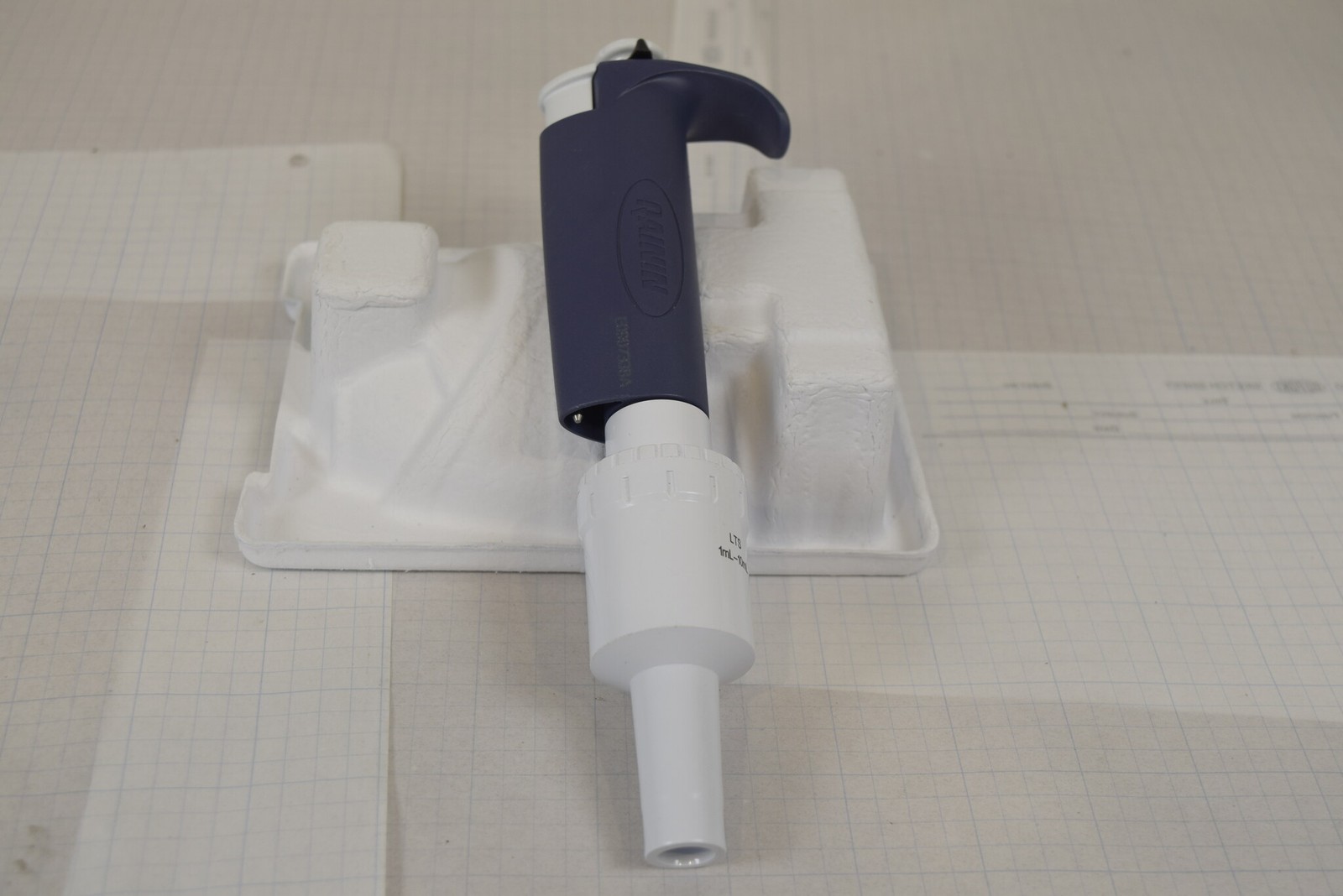 Rainin Pipet-Lite XLS L-10MLXLS 1-10 mL Pipette Handle - Missing Tip Cone, Parts