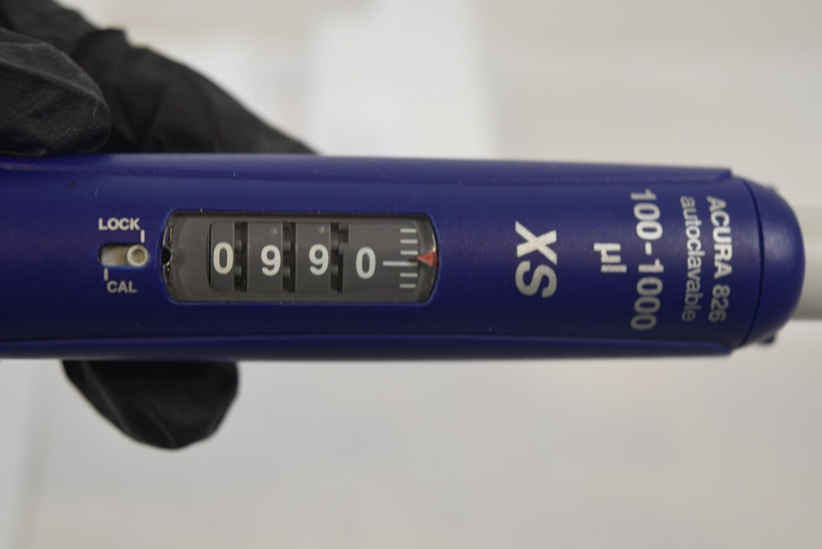 Socorex Acura 826 XS 100-1000uL Pipette - Missing Cone Coupling, For Parts