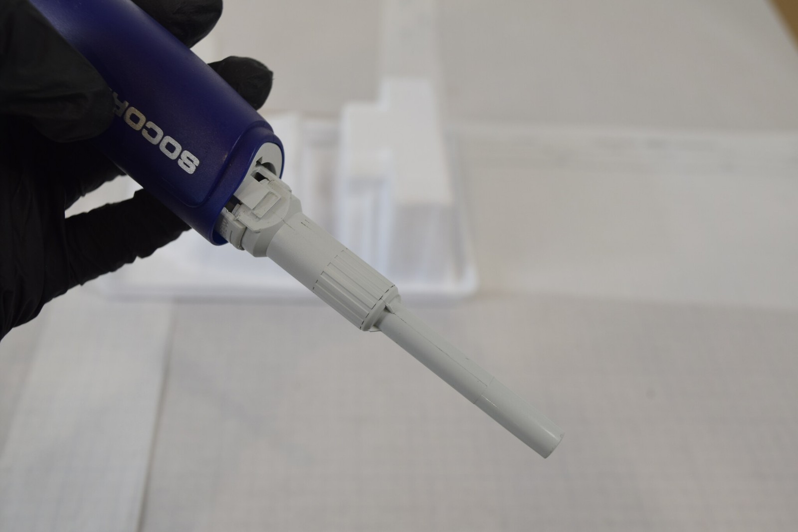 Socorex Acura 826 XS 100-1000uL Pipette - Missing Cone Coupling, For Parts