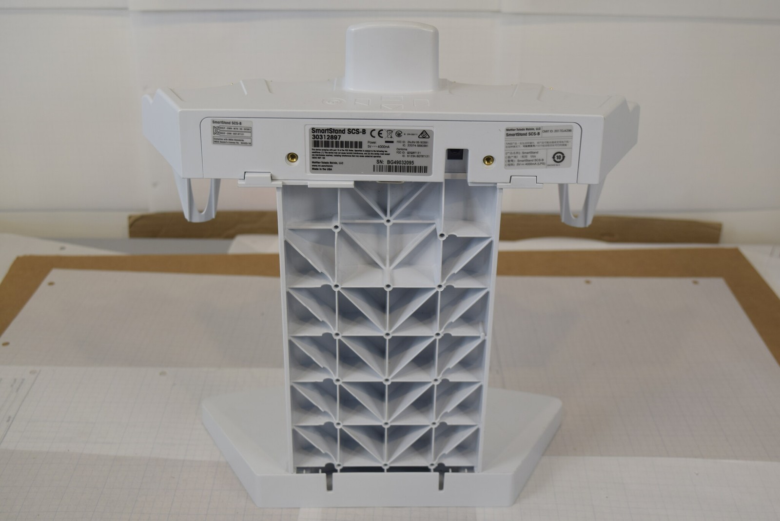 Rainin SmartStand SCS-B 4-Place Pipette Charging Stand - Won't Charge, For Parts