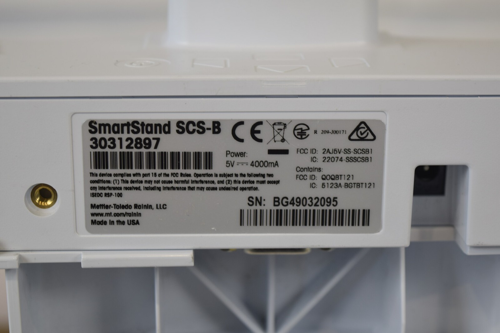 Rainin SmartStand SCS-B 4-Place Pipette Charging Stand - Won't Charge, For Parts