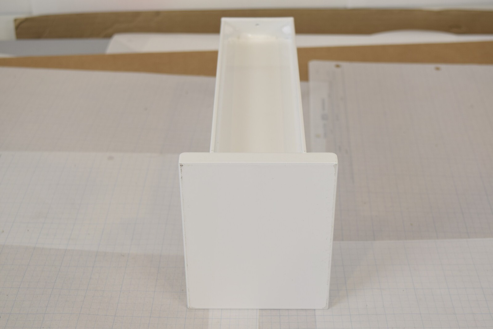 Matrix Technologies Single-Place Metal Pipette Bench Stand - White (Qty 4)