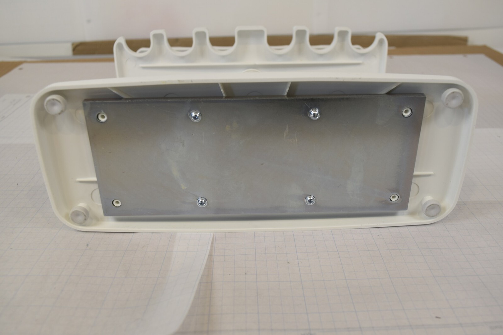 Thermo Scientific 6-Place Linear Pipette Bench Stand - Two-Tier, White