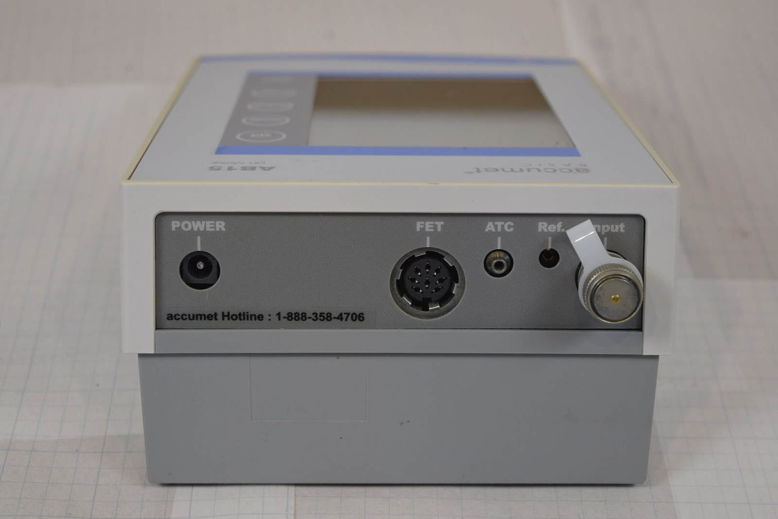 Fisher accumet AB15 pH/mV Meter - Blank Display, No Electrode or PSU, For Parts
