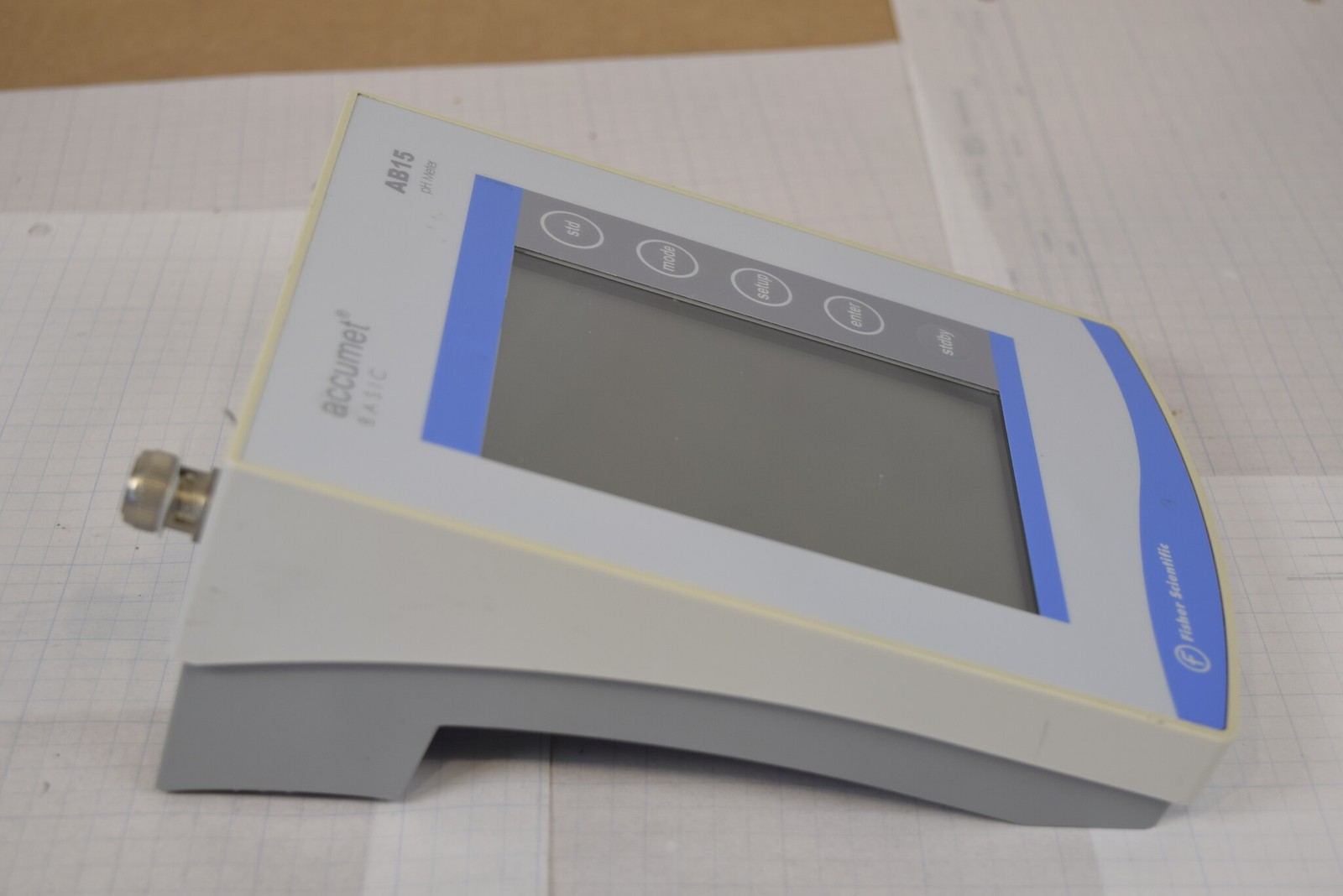 Fisher accumet AB15 pH/mV Meter - Blank Display, No Electrode or PSU, For Parts