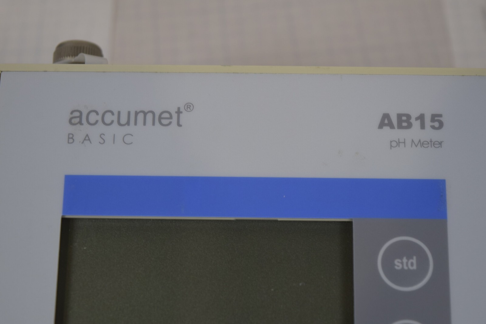 Fisher accumet AB15 pH/mV Meter - Blank Display, No Electrode or PSU, For Parts