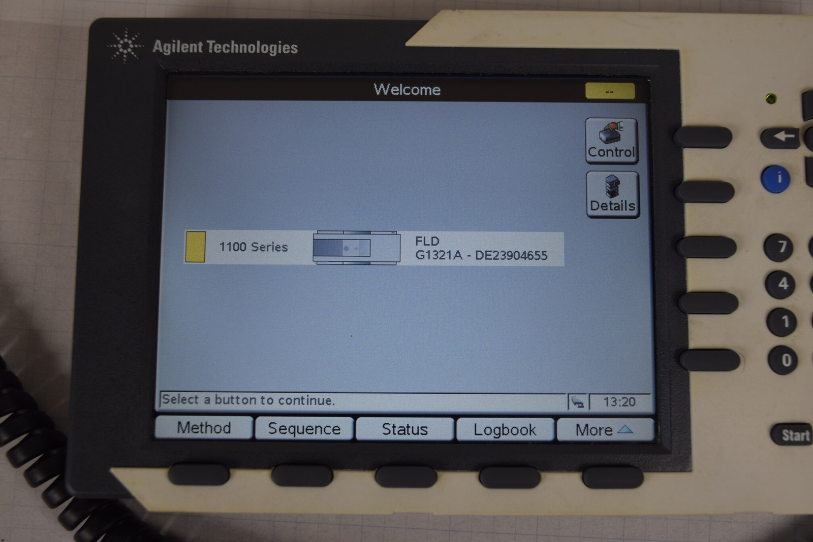 Agilent G4208A 1200 Series Instant Pilot HPLC Controller Tested w/ 1100 1200