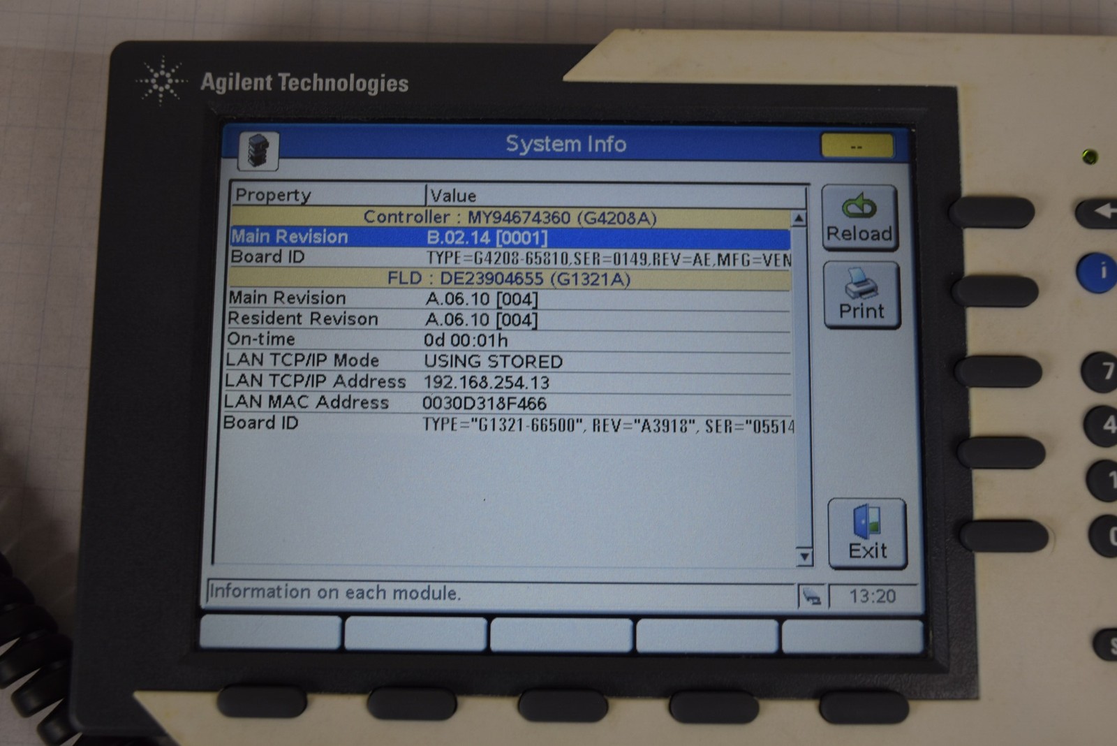 Agilent G4208A 1200 Series Instant Pilot HPLC Controller Tested w/ 1100 1200