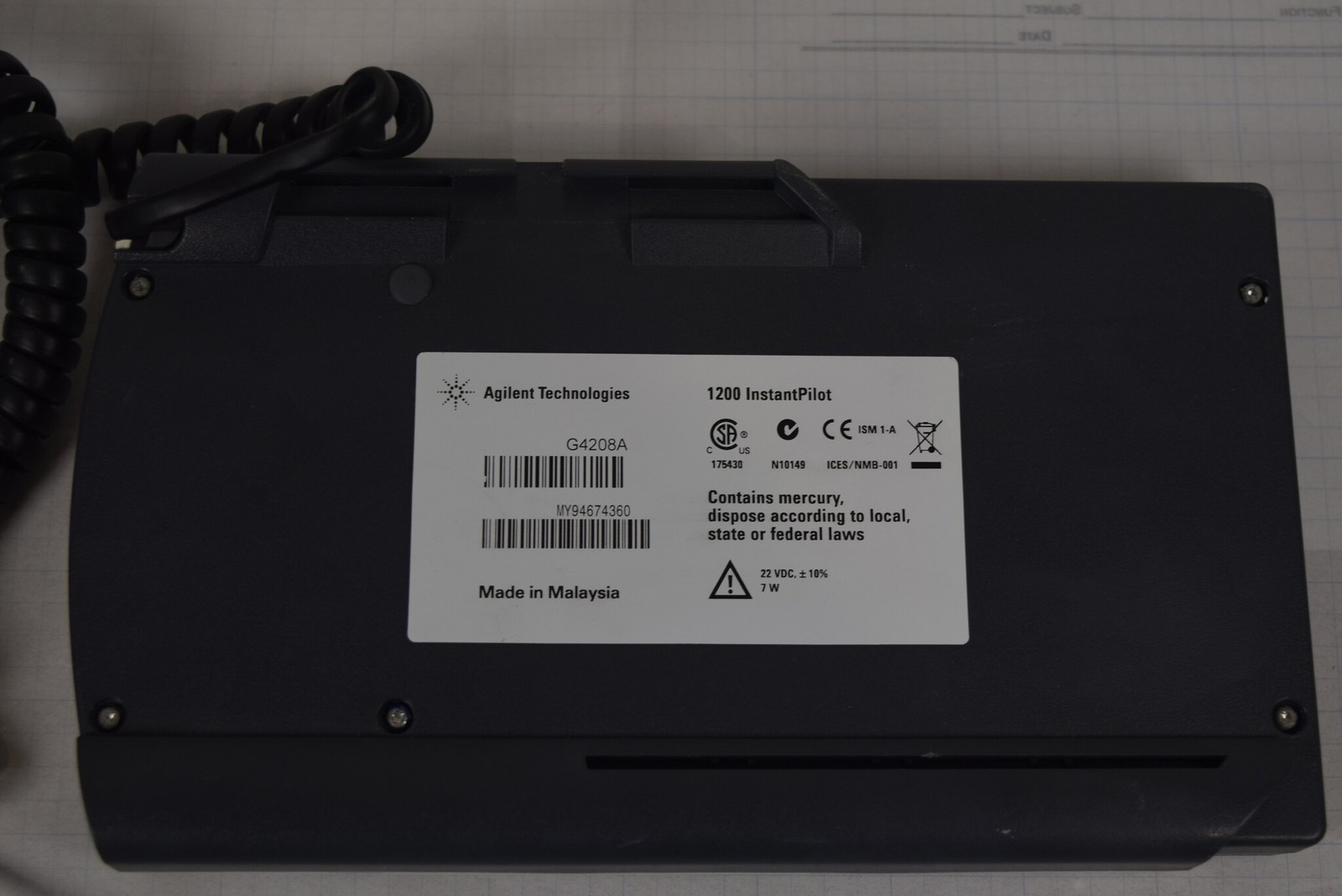 Agilent G4208A 1200 Series Instant Pilot HPLC Controller Tested w/ 1100 1200