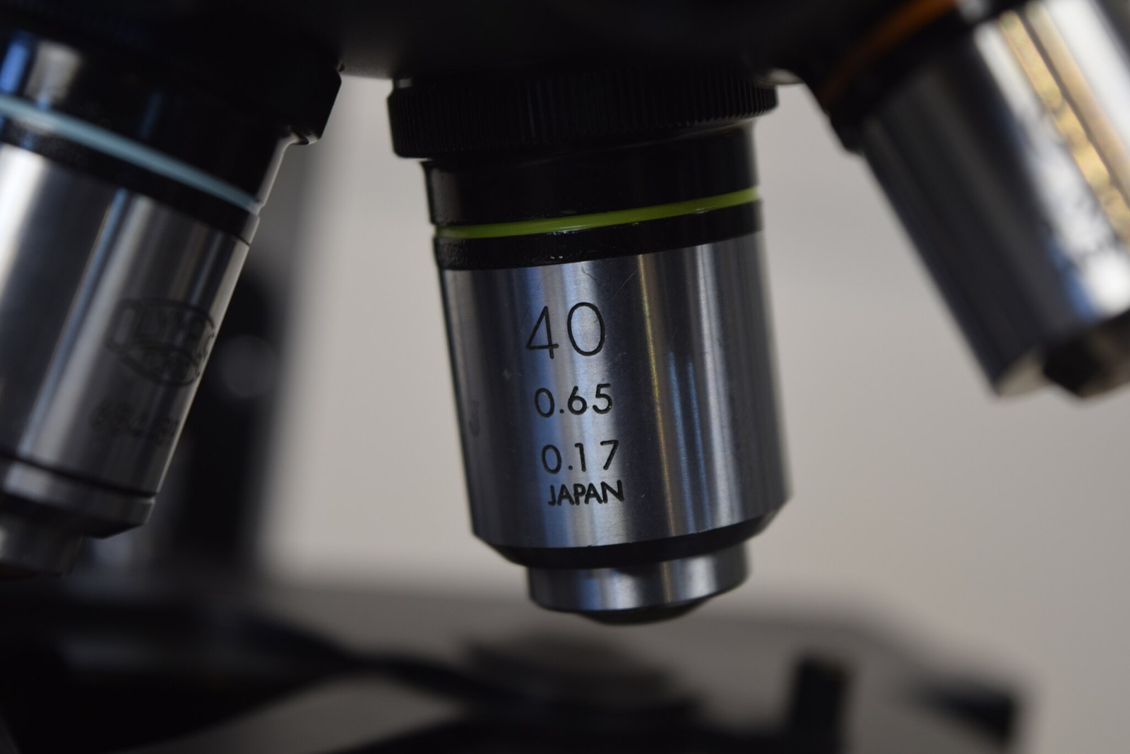 Olympus BHC Binocular Microscope, 4 Objectives 4x-100x Oil, 10x Eyepieces, Cover