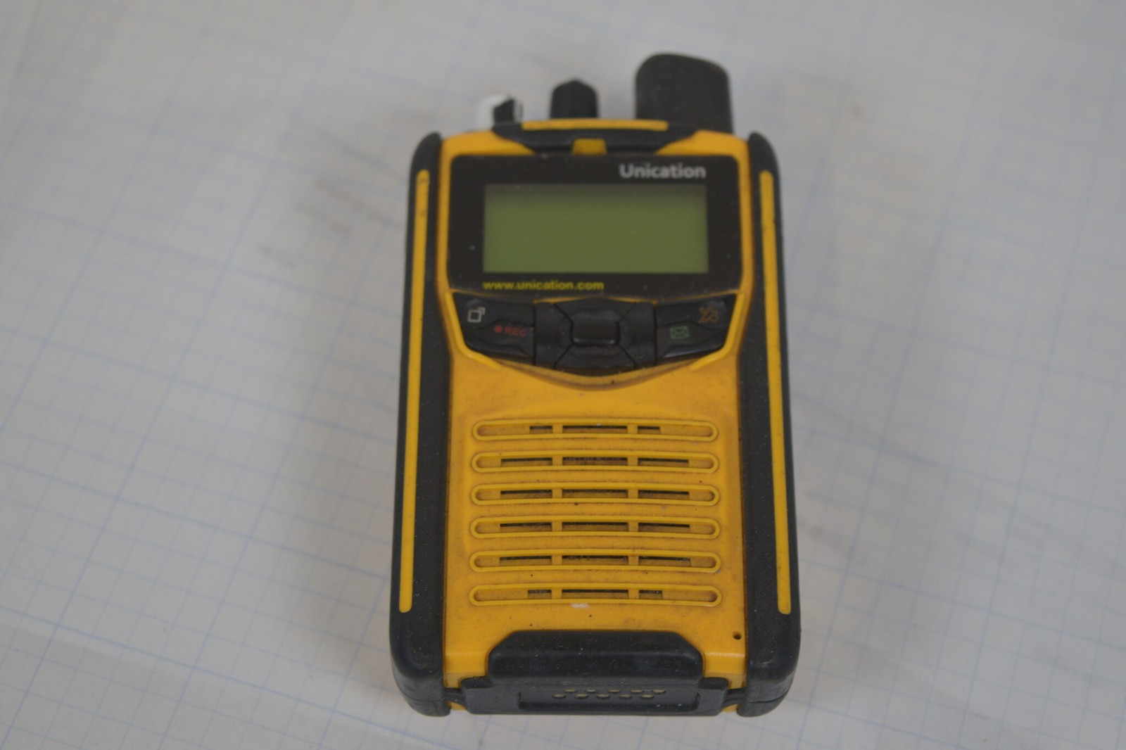 Unication G1 VHF 148-164 MHz Voice Pager AG185BX1 with G1 Charger - Tested