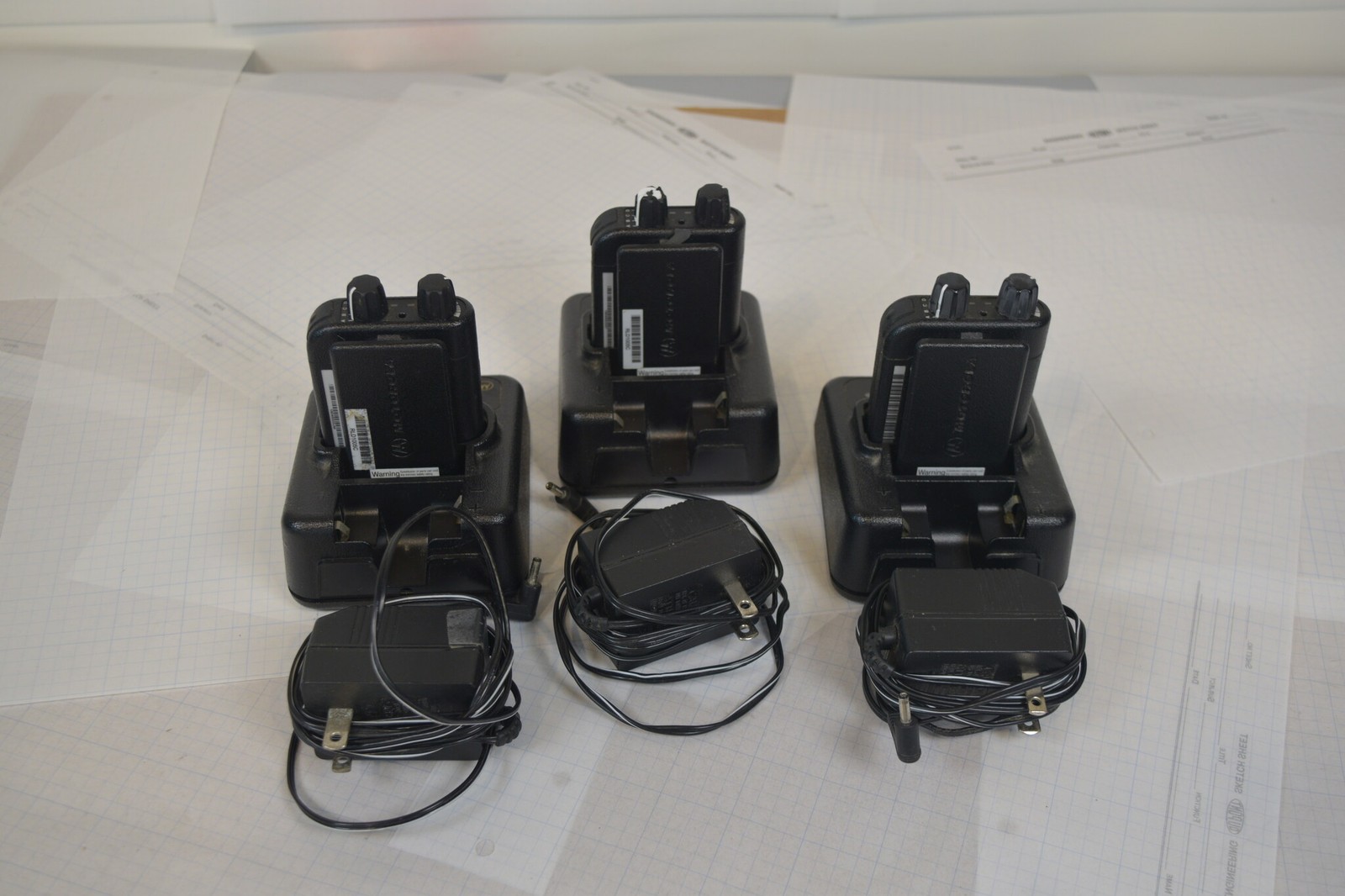 Motorola Minitor IV VHF Pager A03KUS7238BC + Working Charger + Adapter - Tested
