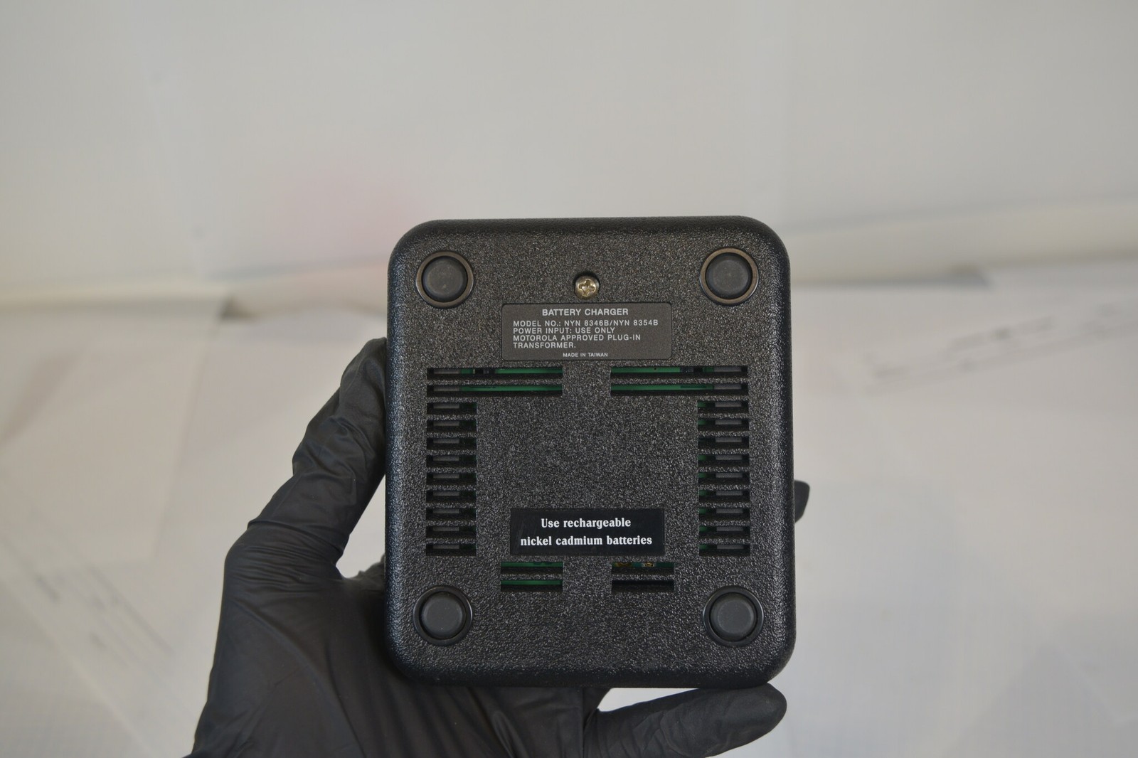 Motorola Minitor IV VHF Pager A03KUS7238BC + Working Charger + Adapter - Tested