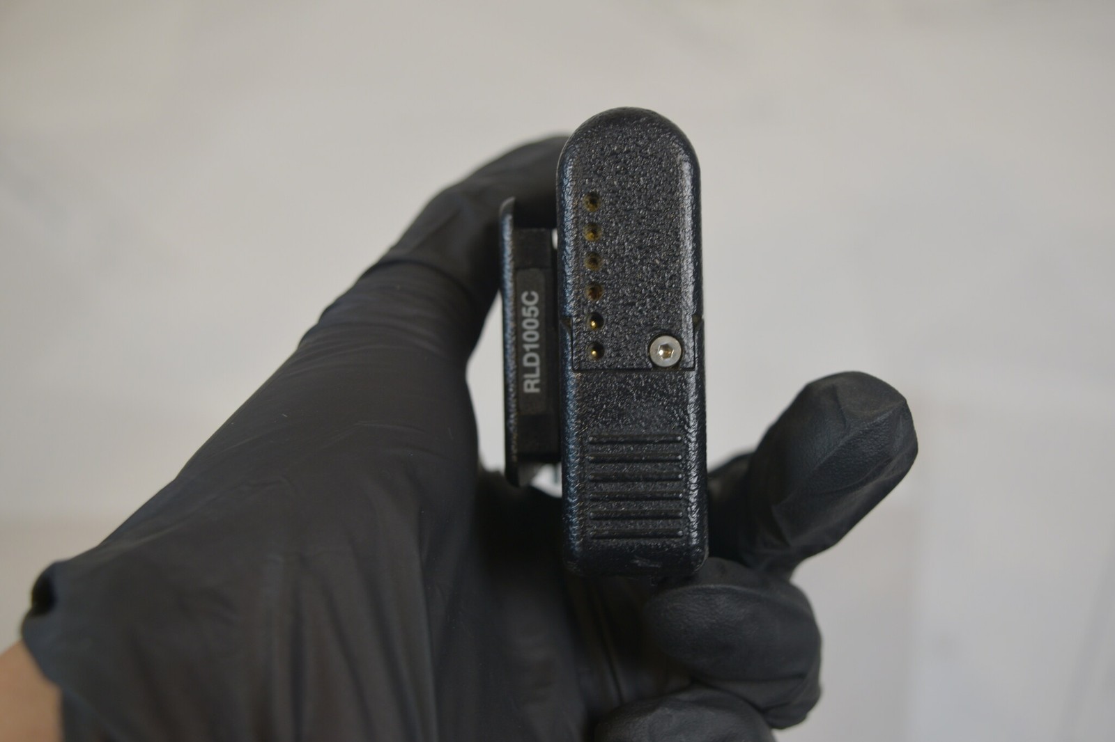 Motorola Minitor IV VHF Voice Pager A03KUS7238BC w/ Charger + Adapter - Tested