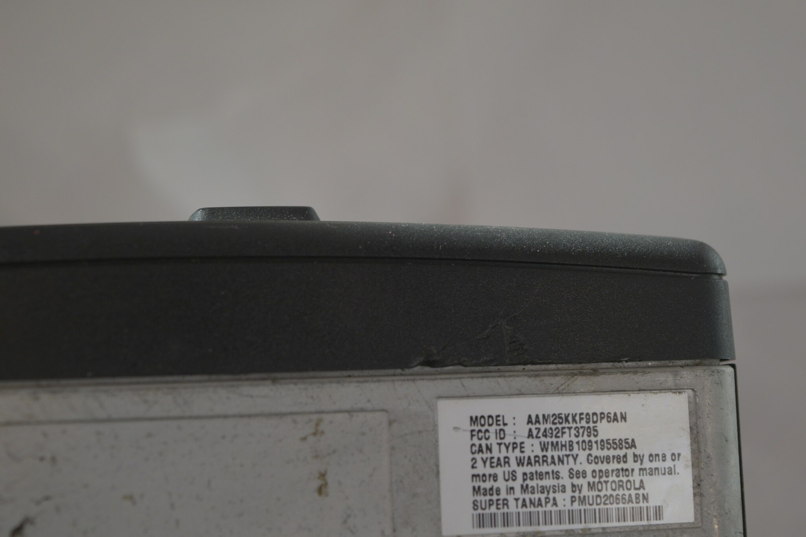 Motorola CDM1550 LS+ VHF 136-174MHz Remote Body AAM25KKF9DP6AN For Parts No Boot