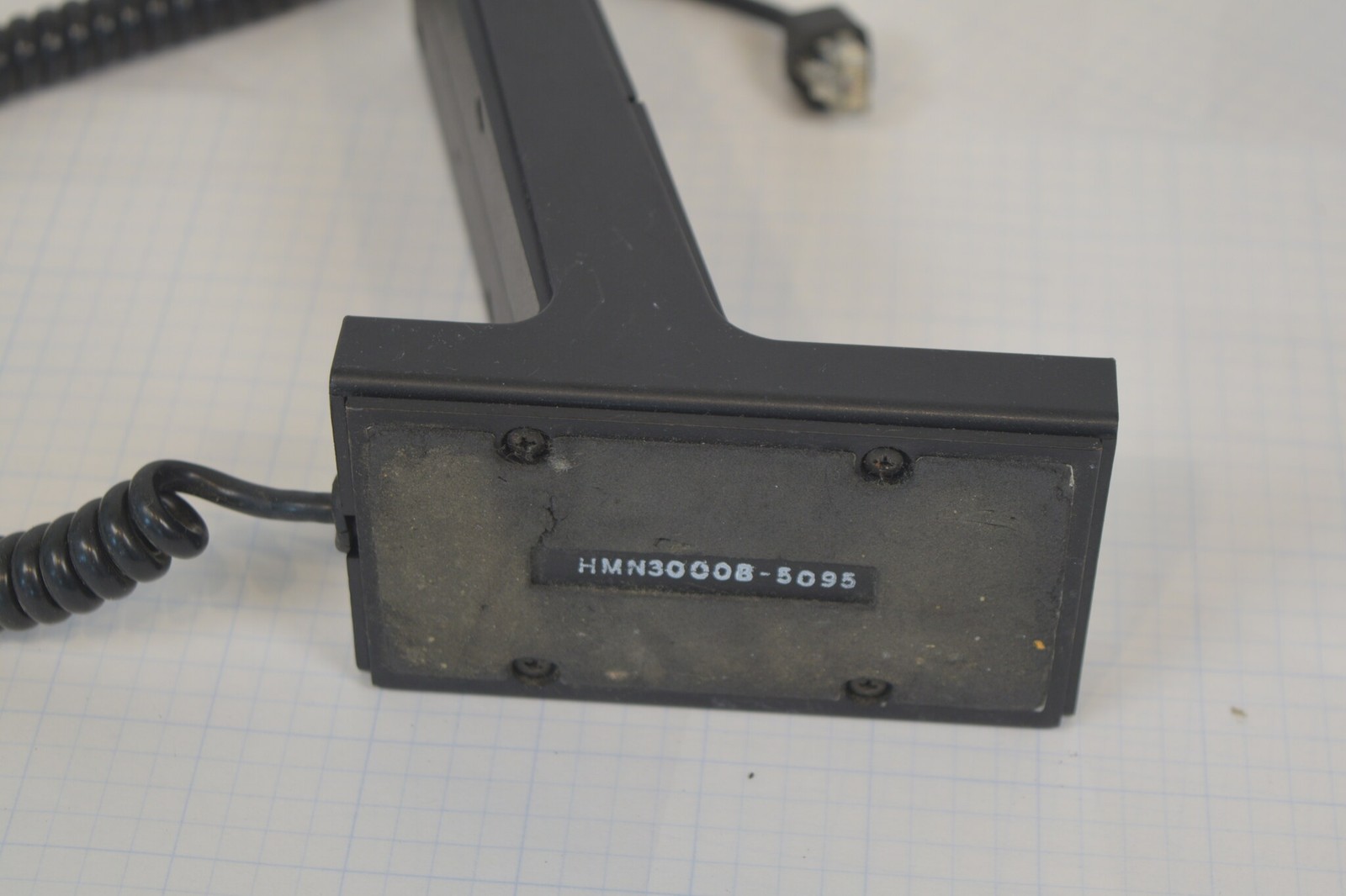 Motorola HMN3000B Desk Microphone RJ45 Plug - Fits CDM750 CDM1250 CDM1550