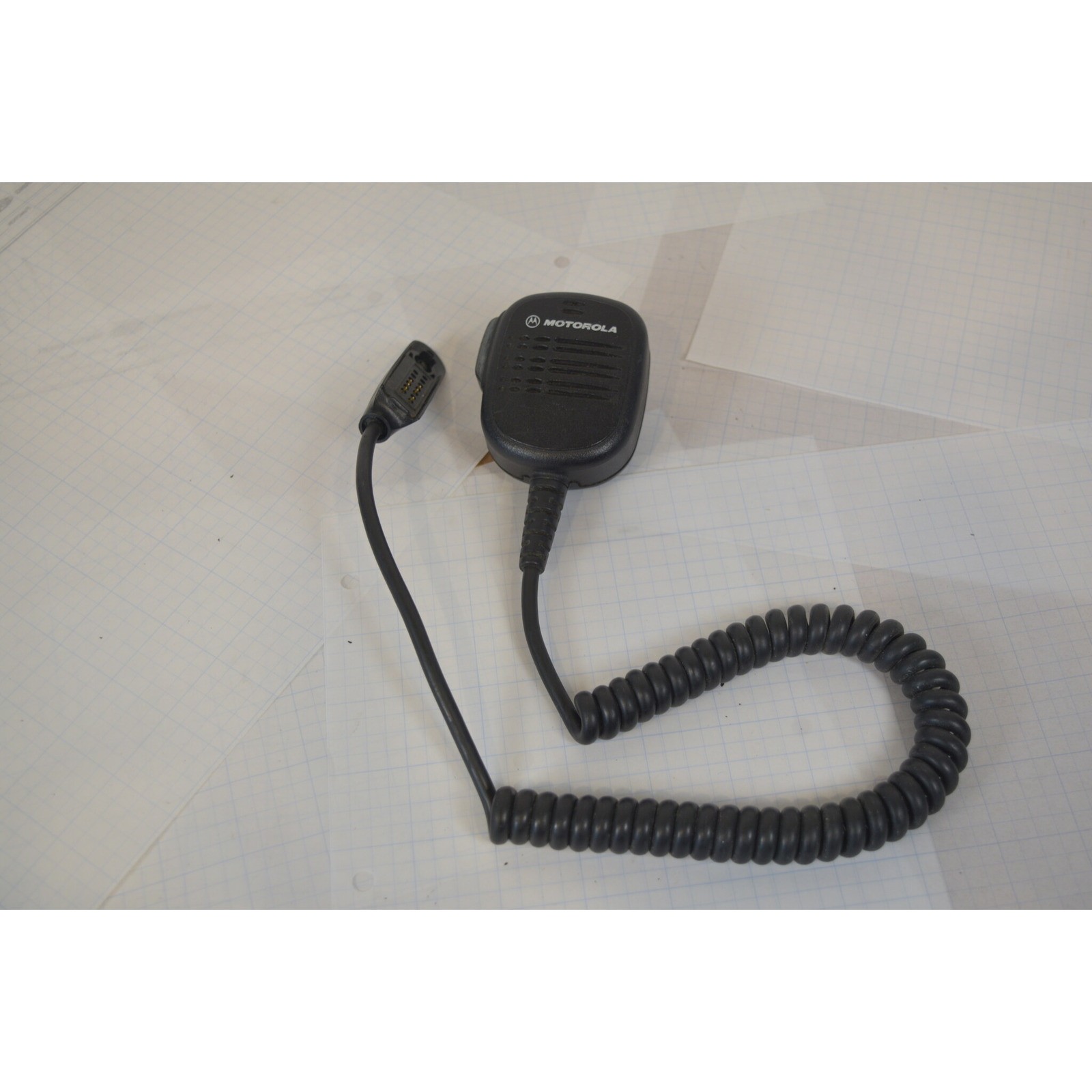 Motorola HMN9052E Remote Speaker Mic HT750 HT1250 HT1550 PR860 - Untested