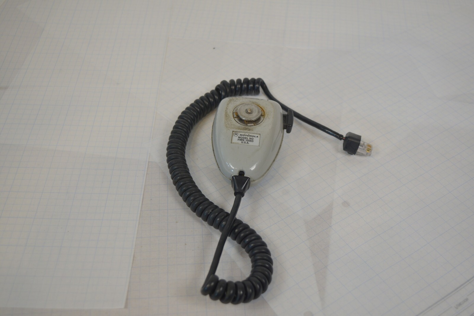 Motorola CDM1550 LS+ UHF 450-512MHz Remote Mount AAM25SKF9DP6AN Head Mic RX OK