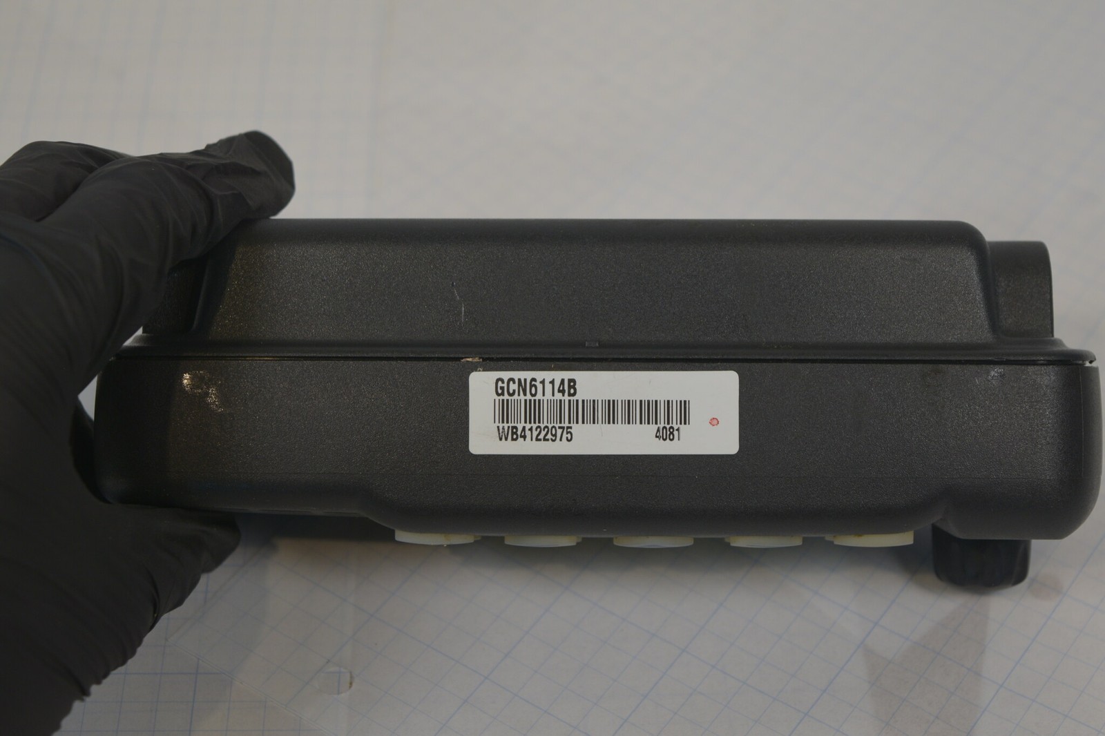 Motorola CDM1550 LS+ UHF 450-512MHz Remote Mount AAM25SKF9DP6AN Head Mic RX OK
