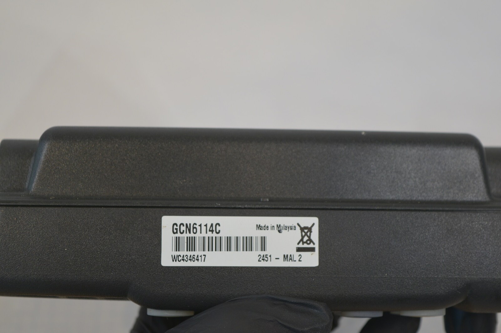 Motorola CDM1550 LS VHF 136-174MHz Remote Mount AAM25KKF9DU6AN Head Mic RX OK