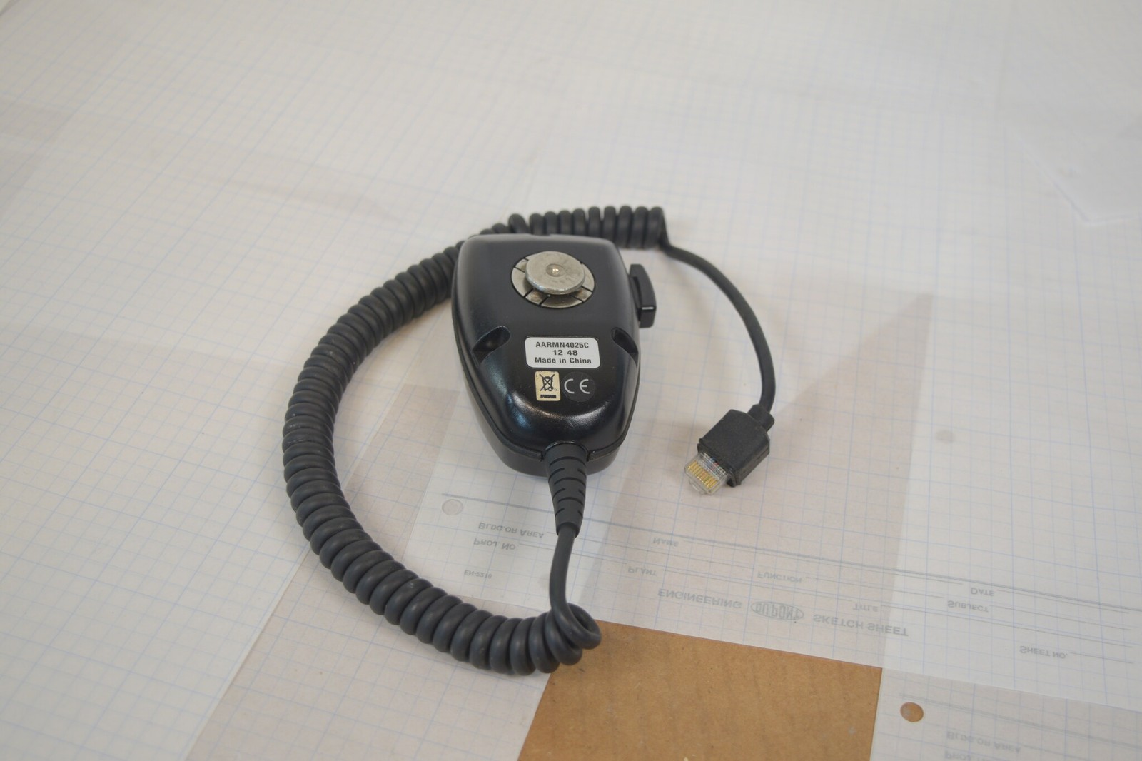 Motorola CDM1550 LS+ UHF 450-512MHz Remote Mount AAM25SKF9DP6AN Head Mic RX OK