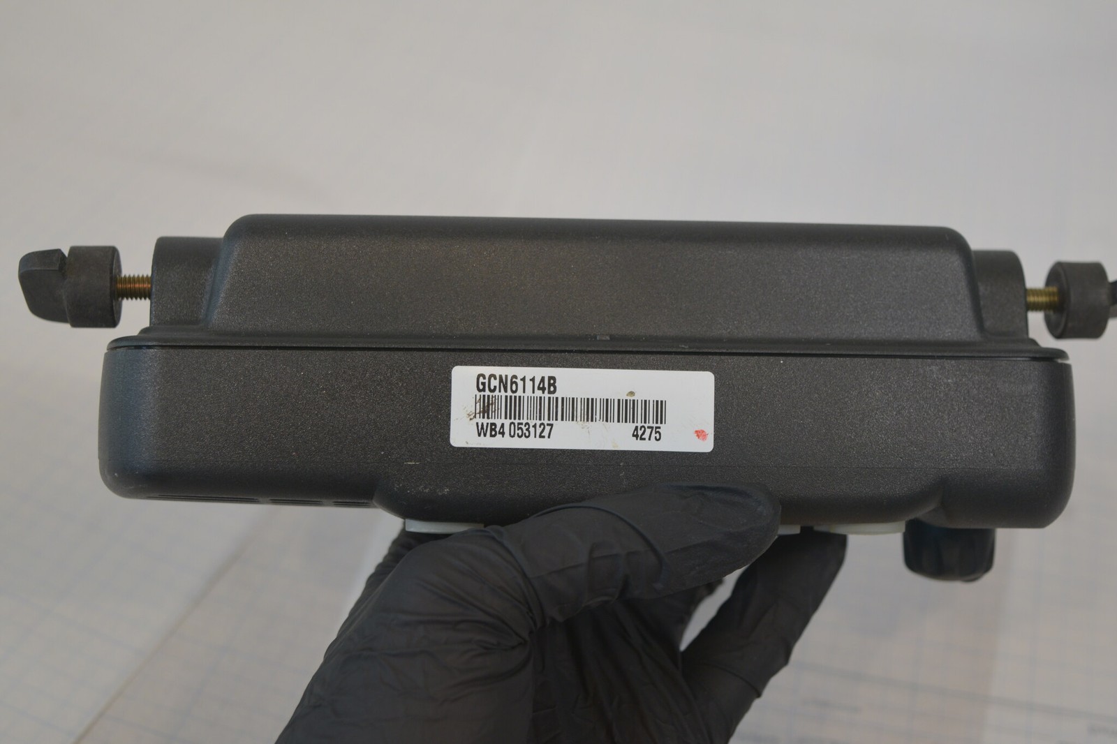 Motorola CDM1550 LS+ UHF 450-512MHz Remote Mount AAM25SKF9DP6AN Head Mic RX OK