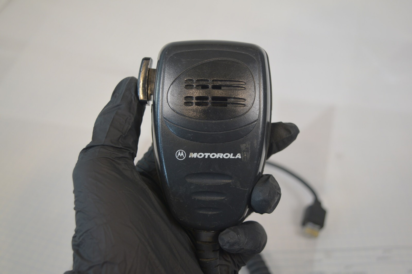 Motorola CDM1550 LS+ UHF 450-512MHz Remote Mount AAM25SKF9DP6AN Head Mic RX OK