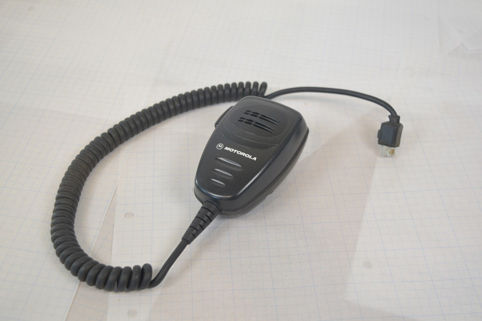 Motorola CDM1550 LS+ VHF 136-174MHz Remote Mount AAM25KKF9DP6AN Head Mic RX OK